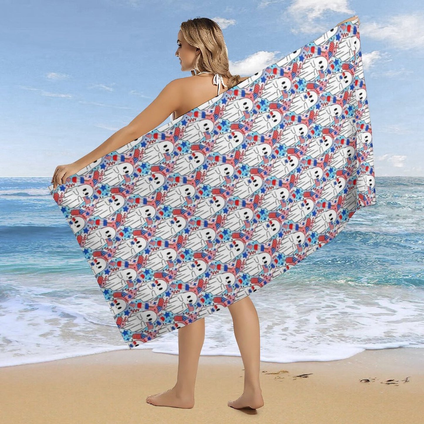 America the Bootiful XL Beach Towel