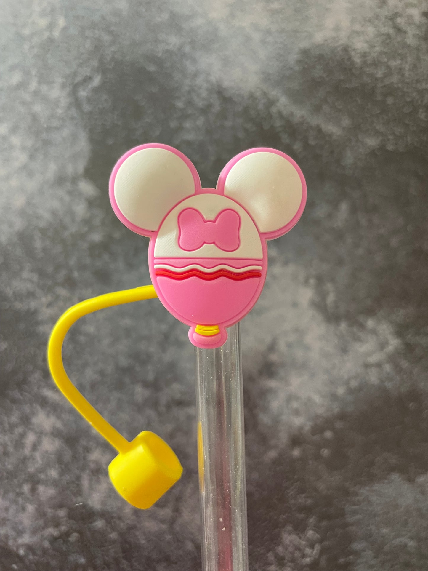 Ballon Mouse straw topper