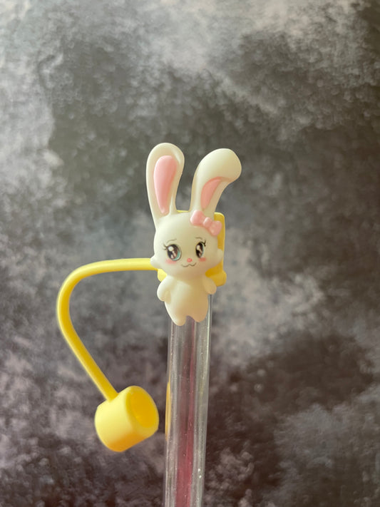 Kawaii Bunny straw topper