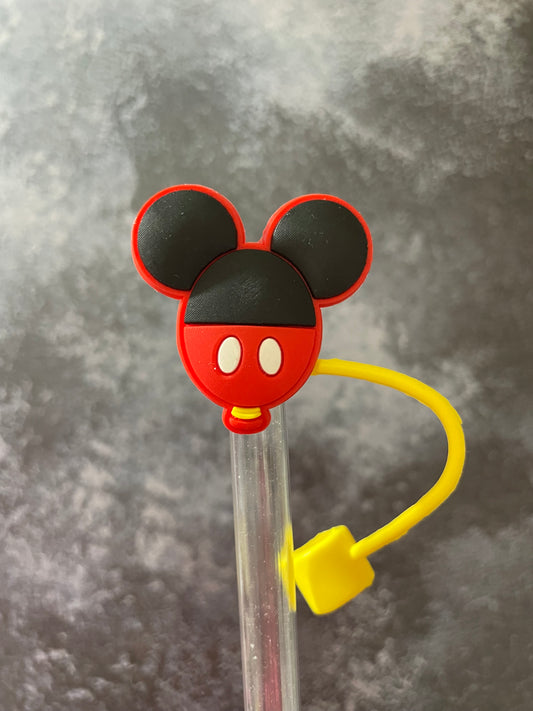 Ballon Mickey straw topper