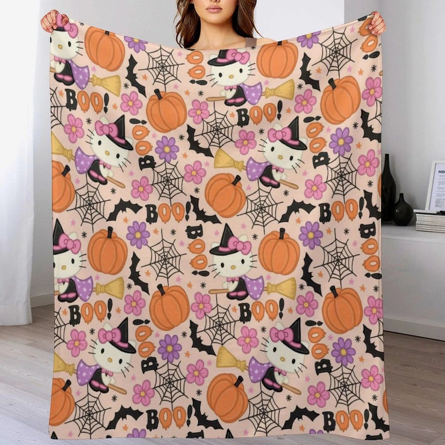 Hello Kitty Witch blanket